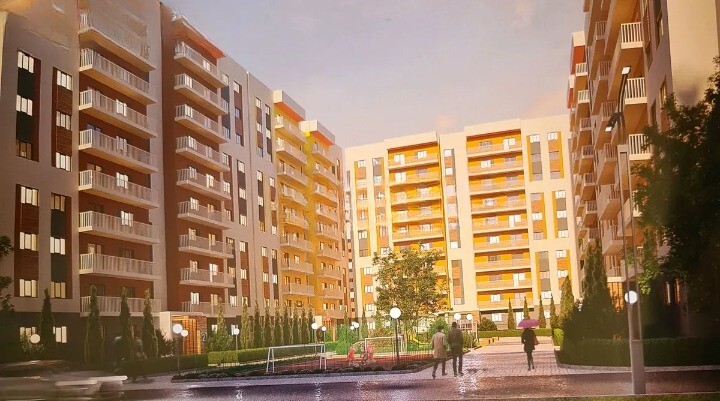 1-комнатная квартира · 45.6 м² · 8/10 этаж, Сейфуллина 51 фото 1 1-комнатная квартира · 45.6 м² · 8/10 этаж, Сейфуллина 51 фото 1