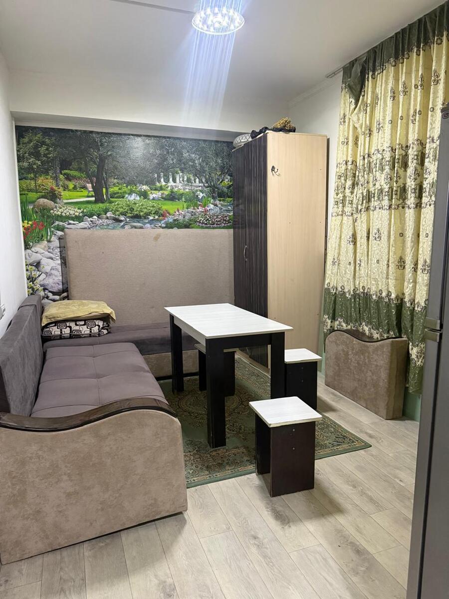 1-комнатная квартира на цокольном этаже 22,6 кв в мкр. Жулдыз-2, ул. Дунентаева 18Б. фото 1 1-комнатная квартира на цокольном этаже 22,6 кв в мкр. Жулдыз-2, ул. Дунентаева 18Б. фото 1