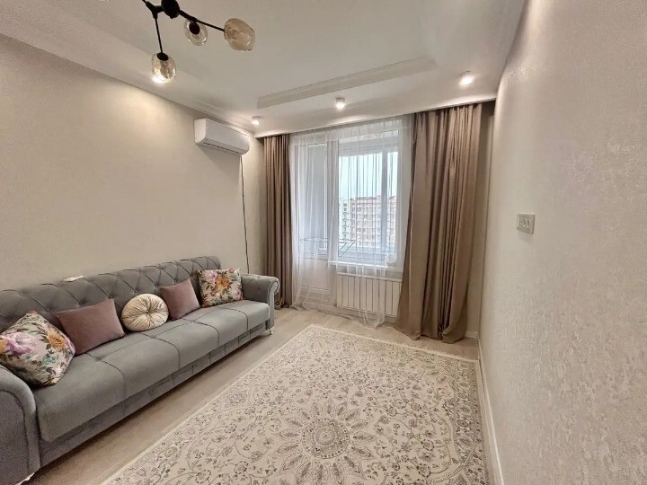 2-комнатная квартира · 50 м² · 16/17 этаж, Каныша Сатпаева фото 1 2-комнатная квартира · 50 м² · 16/17 этаж, Каныша Сатпаева фото 1