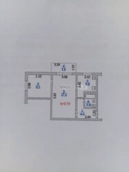 2-��������� �������� � 41 �² � 1/5 ����, �������� ������ � ���������� ���� 7