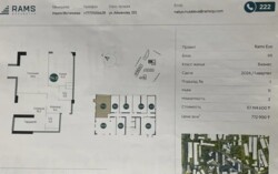 2-комнатная квартира · 74 м² · 11/12 этаж, Ауэзова 3/1 — Толеби уг. ул Ауезова фото 1 2-комнатная квартира · 74 м² · 11/12 этаж, Ауэзова 3/1 — Толеби уг. ул Ауезова фото 1